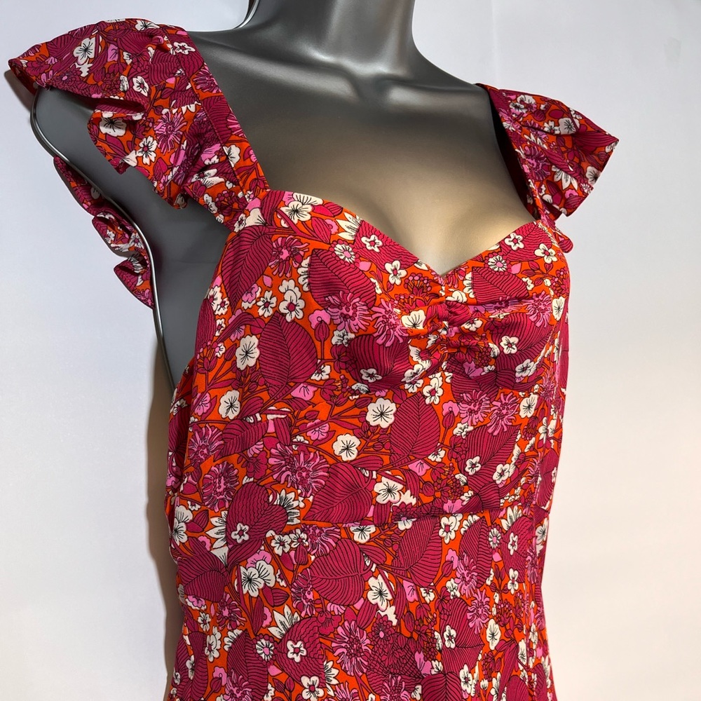NEW J Crew Floral Printed Dress!!! - Picture 2 of 5